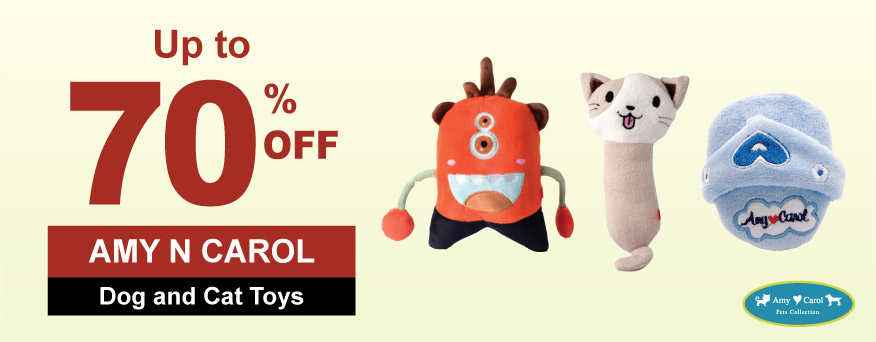 Amy N Carol Dog and Cat Toys Promo